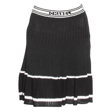 chanel pleated skirt|chanel poofy skirt.